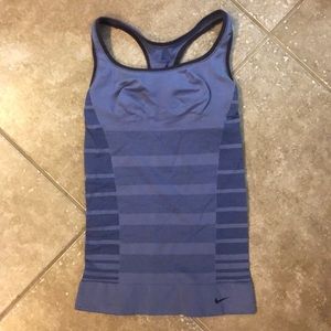 Nike Fitted Purple Tank (small)